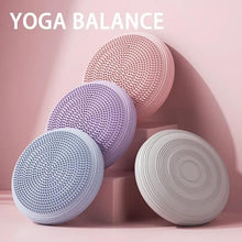 Load image into Gallery viewer, Inflatable Core Trainer Yoga Balance Pad Set
