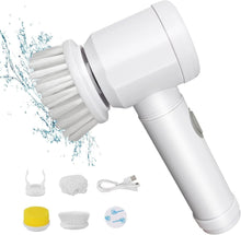 Load image into Gallery viewer, 5 in 1 Handheld Bathroom Cleaning Brush
